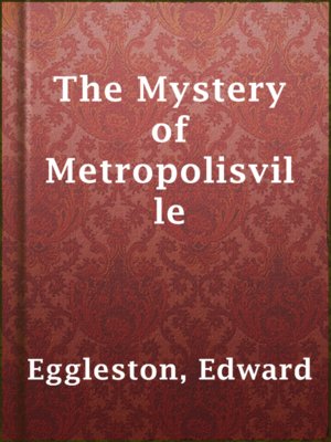 cover image of The Mystery of Metropolisville
